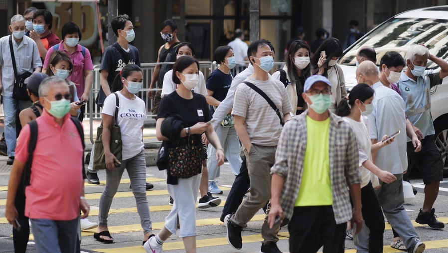 香港疫情真实照片图片