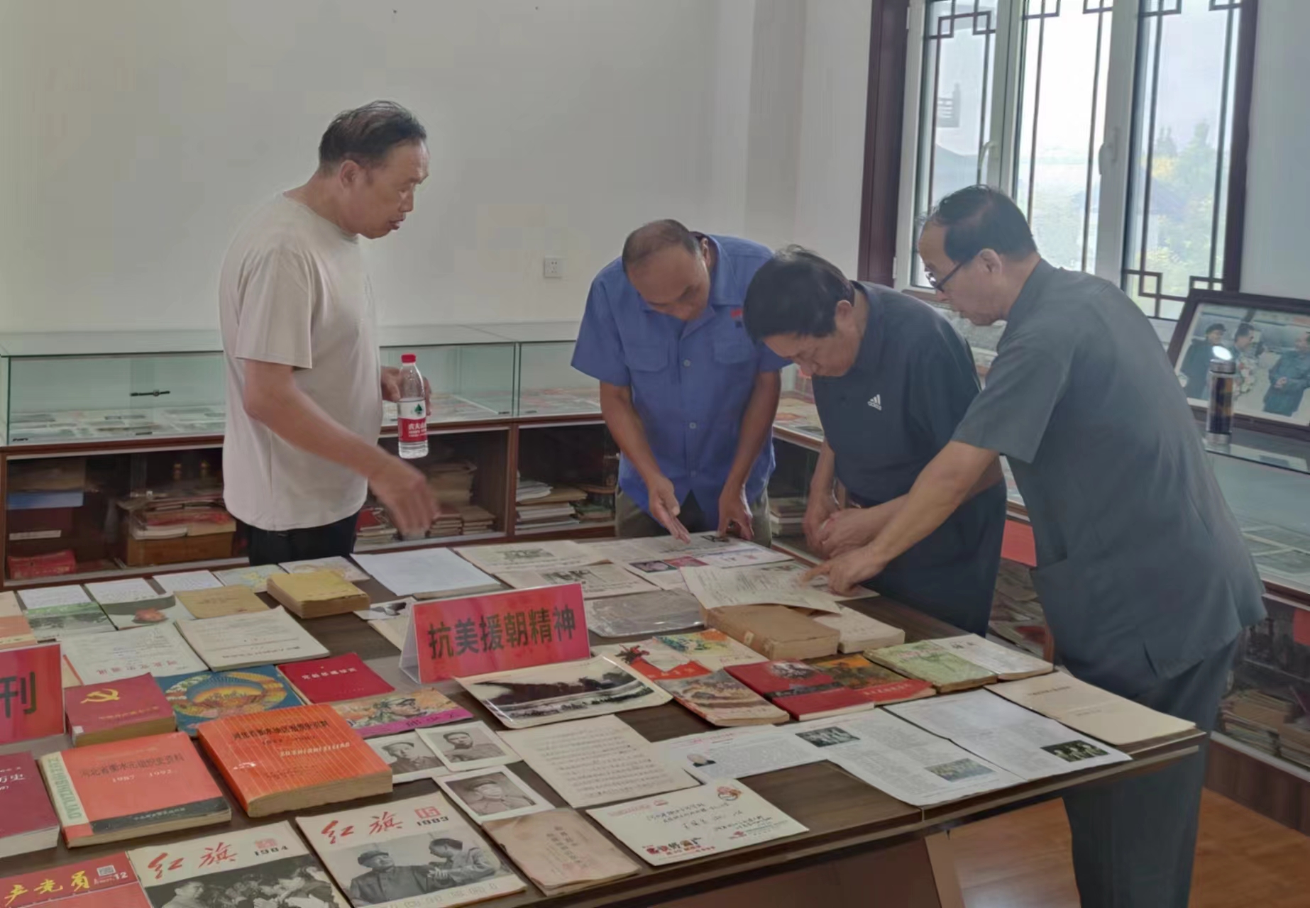 纪念抗战胜利78周年  桃城区路北街道举办红色收藏展|江南app官网