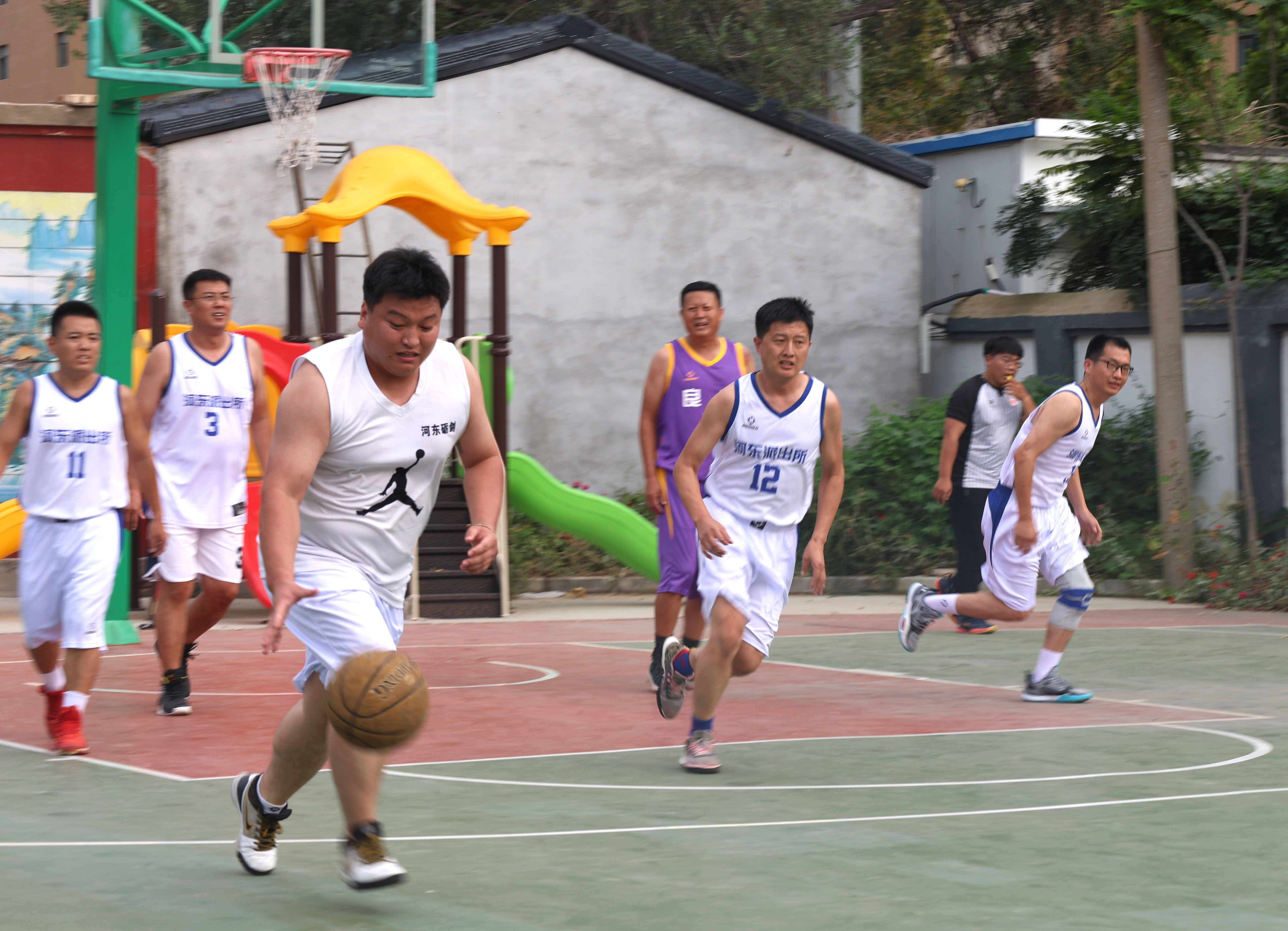 社区篮球赛丰富群众文化生活_江南app官方网站(图5)